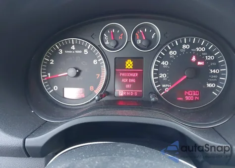 2007 Audi A3 2.0T z USA, uszkodzony, nr VIN WAUHF78P27A025642